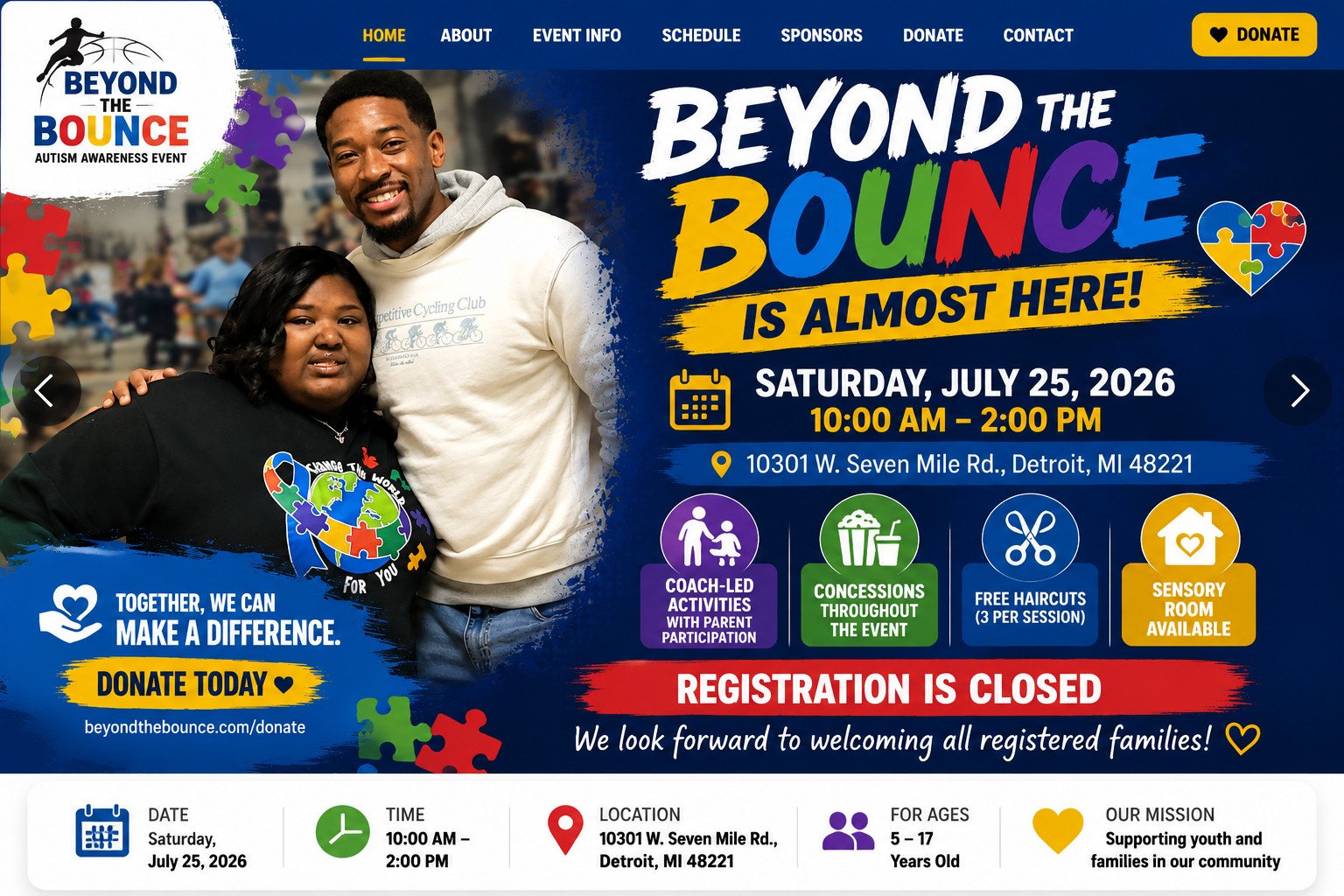 Beyond the Bounce event banner